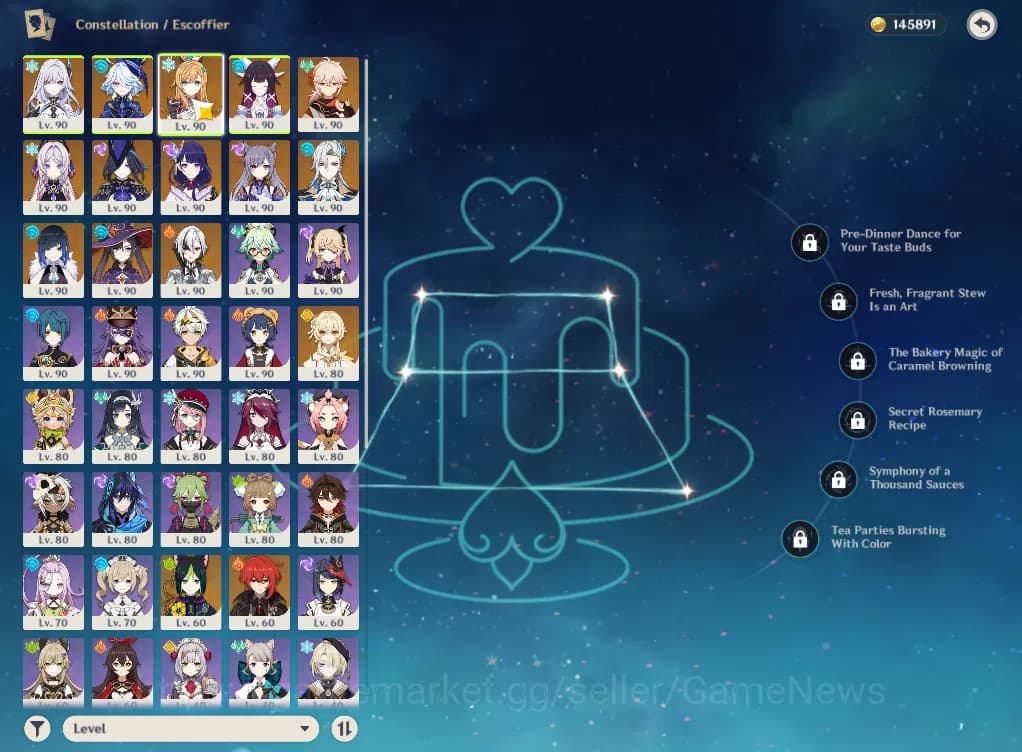 Genshin Impact Accounts ASIA|AR59|PreamTeam Skrik,Neuvillette|11Limited+7( image 5