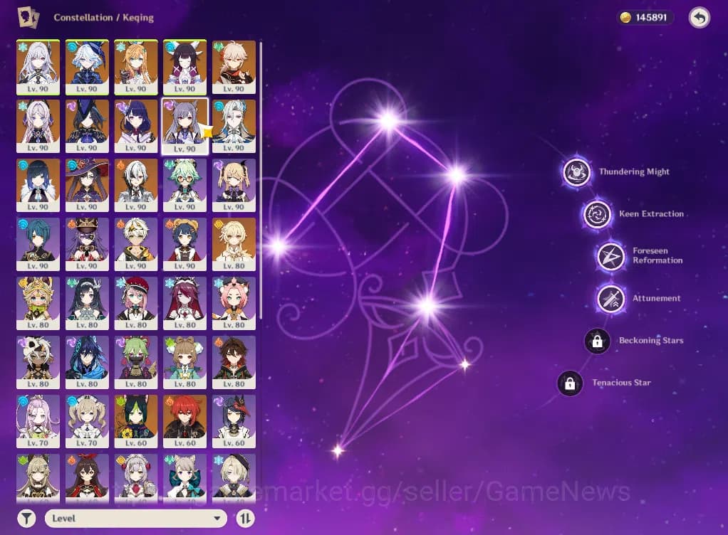 Genshin Impact Accounts ASIA|AR59|PreamTeam Skrik,Neuvillette|11Limited+7( image 7