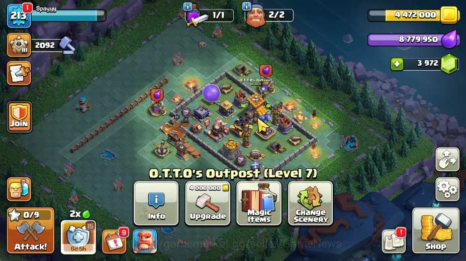 Clash of Clans Accounts TH 16-BH 10|Limited Skin|LV 213|HH 10|BK 75,AQ 85, image 10