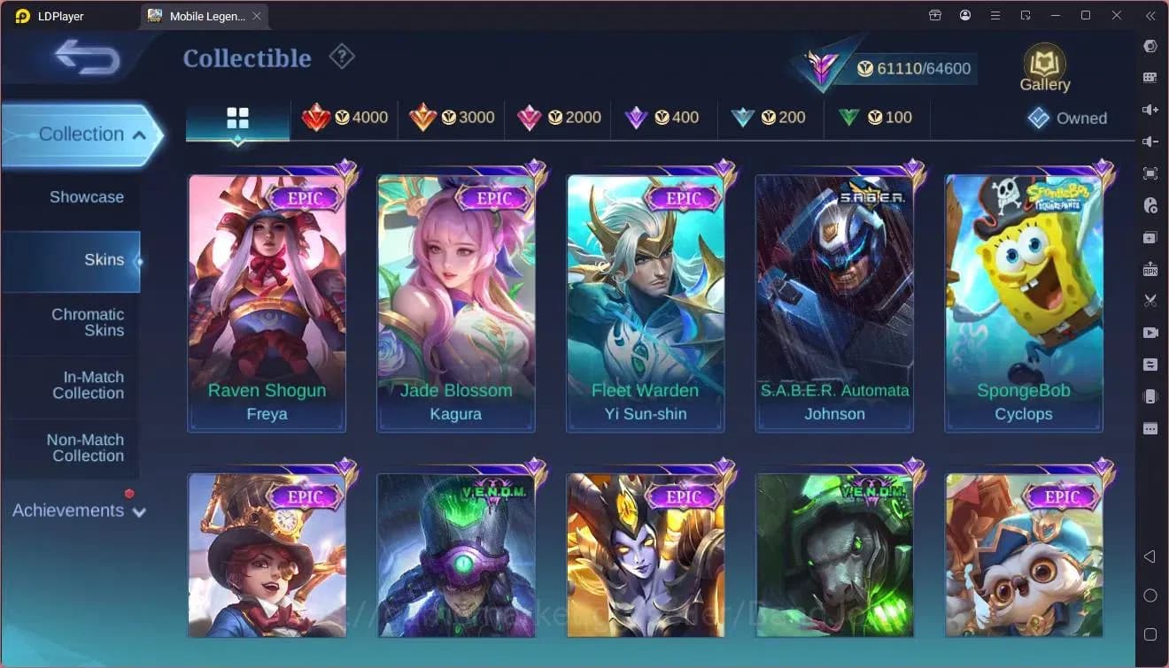 Mobile Legends: Bang Bang Accounts Global|Hero 121|Skin 239|Renowned|Prime Claude|Asp image 12