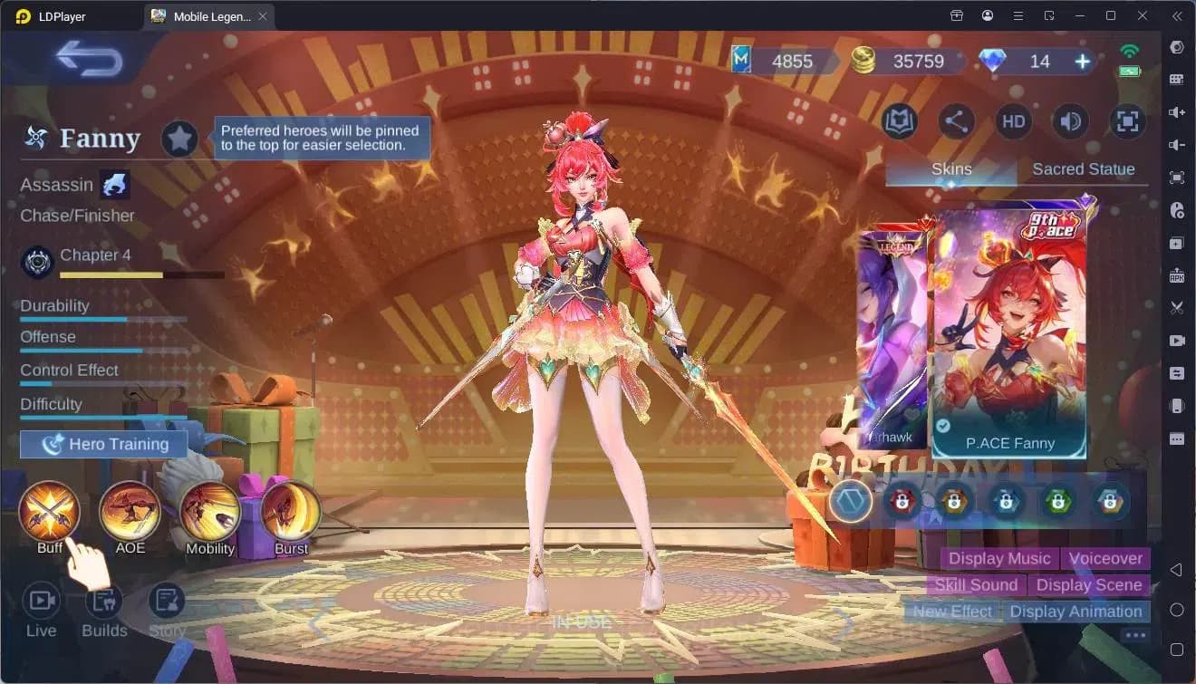Mobile Legends: Bang Bang Accounts Global|Hero 121|Skin 239|Renowned|Prime Claude|Asp image 3