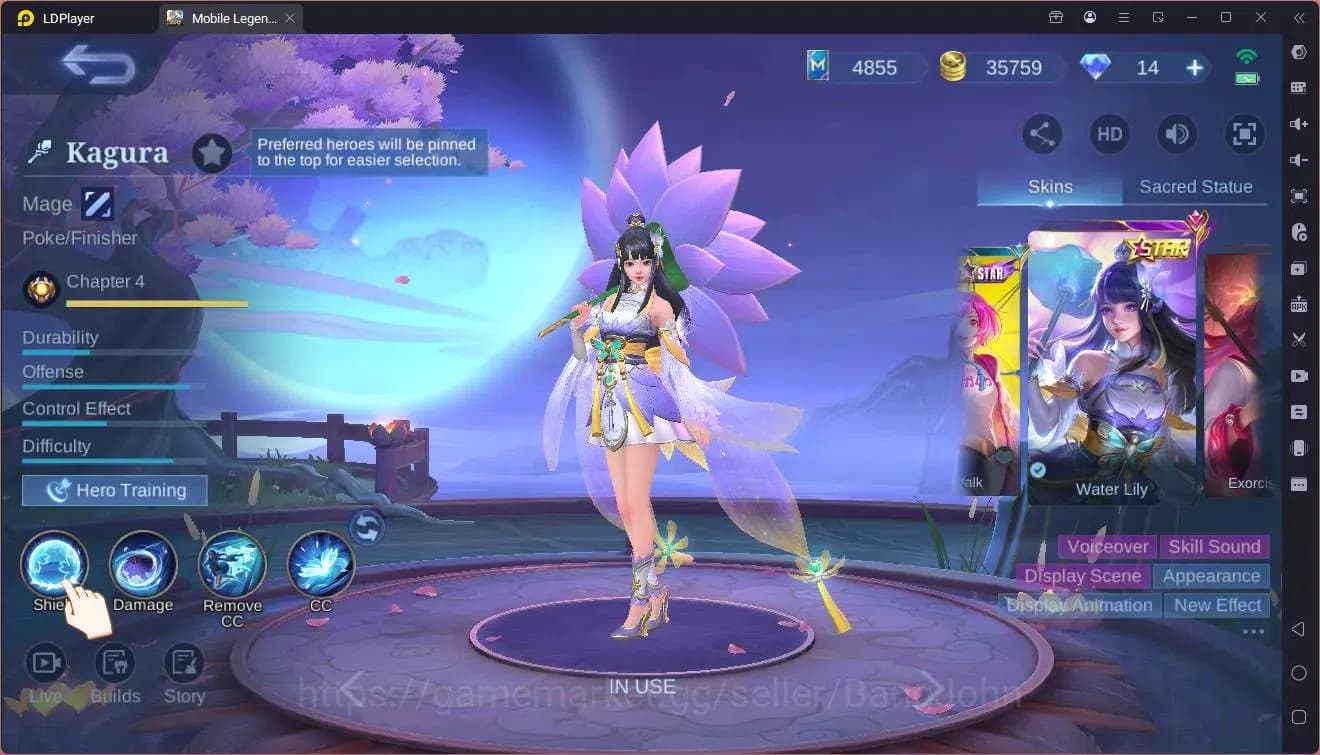 Mobile Legends: Bang Bang Accounts Global|Hero 121|Skin 239|Renowned|Prime Claude|Asp image 5