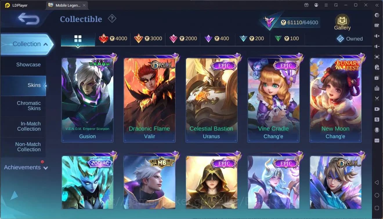 Mobile Legends: Bang Bang Accounts Global|Hero 121|Skin 239|Renowned|Prime Claude|Asp image 9