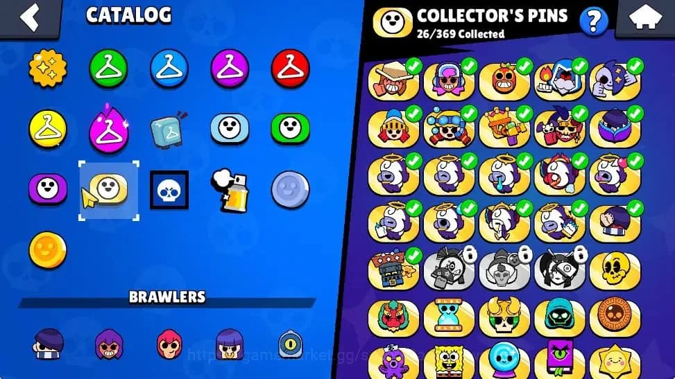 Brawl Stars Accounts 1290 Trophy|15K Bling 148 Gem|23 Brawler 2 Max Lvl image 13
