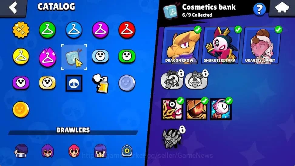 Brawl Stars Accounts 1290 Trophy|15K Bling 148 Gem|23 Brawler 2 Max Lvl image 16