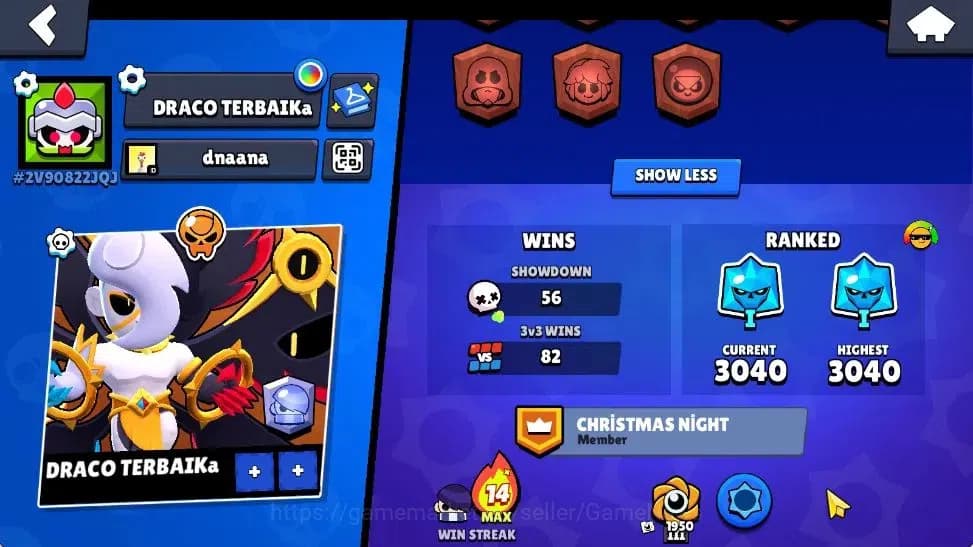 Brawl Stars Accounts 1290 Trophy|15K Bling 148 Gem|23 Brawler 2 Max Lvl image 3
