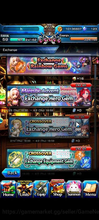 Grand Summoners Accounts Global|Rank 59|9 Ascend|InumutaTW,EmiyaTW,S Miyu,L image 8