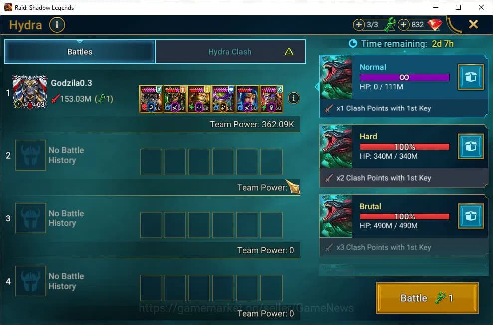 Raid: Shadow Legends Accounts Lv50 1,1M Power|1 Mythic(Blood M Mina)|25 Legend(N image 2