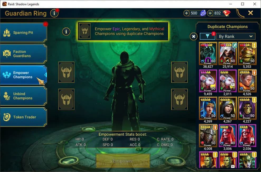 Raid: Shadow Legends Accounts Lv50 1,1M Power|1 Mythic(Blood M Mina)|25 Legend(N image 20