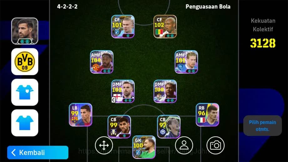 eFootball Accounts power 3128 | oliver khan epic, Cunha showtime, sfa image 1