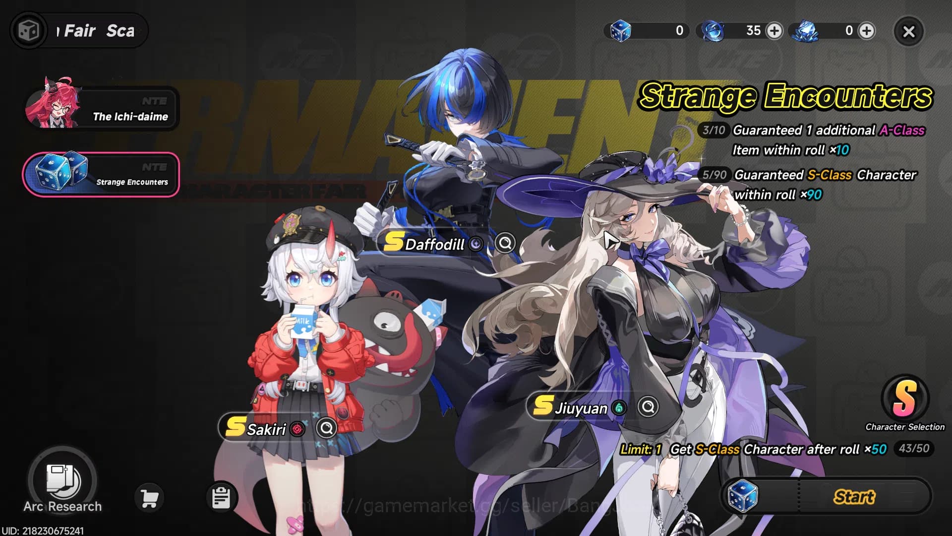 Neverness to Everness Accounts America | Starter Lv 3 | 2 S Char Nanally, Sakiri image 5