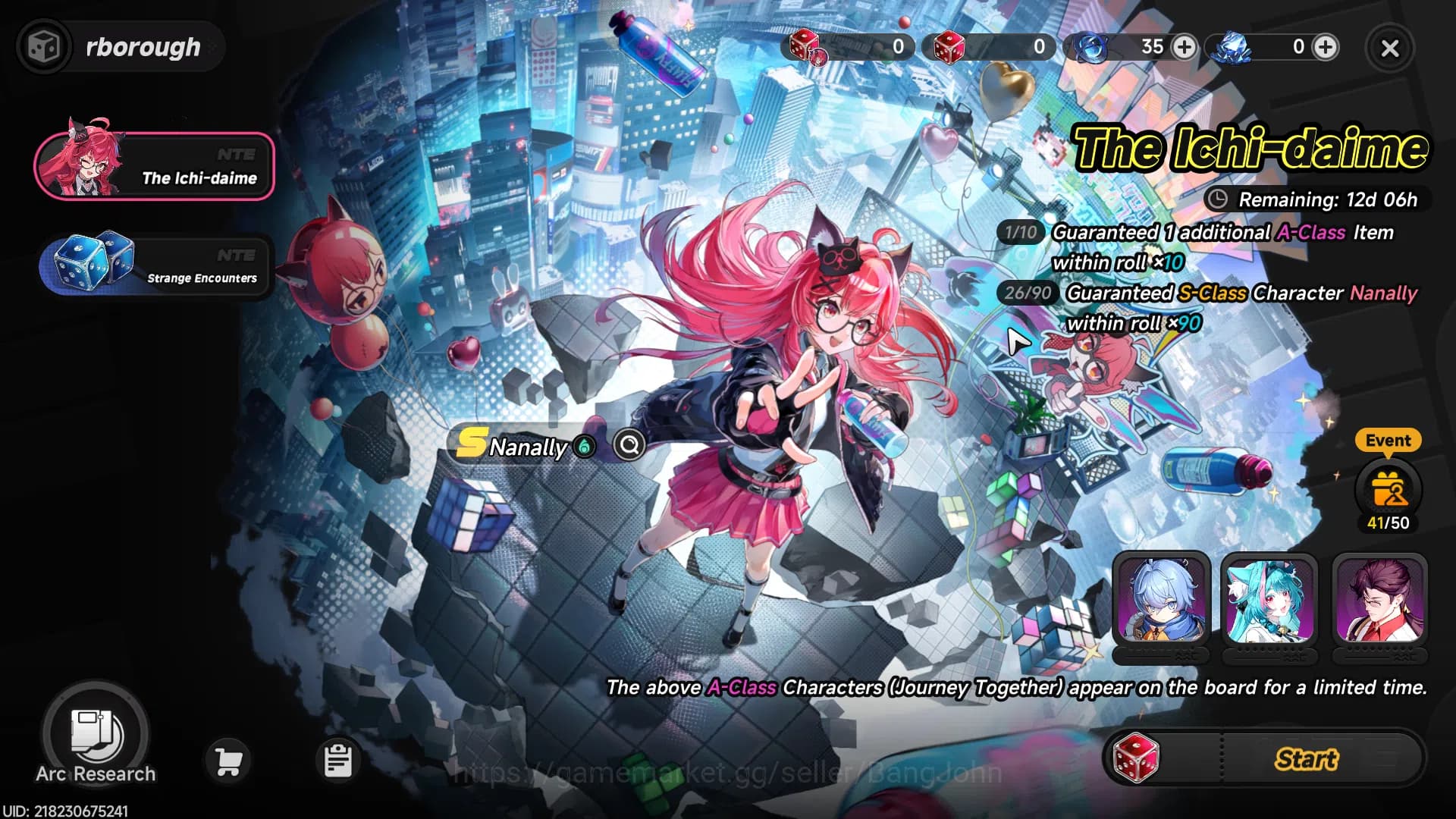 Neverness to Everness Accounts America | Starter Lv 3 | 2 S Char Nanally, Sakiri image 6