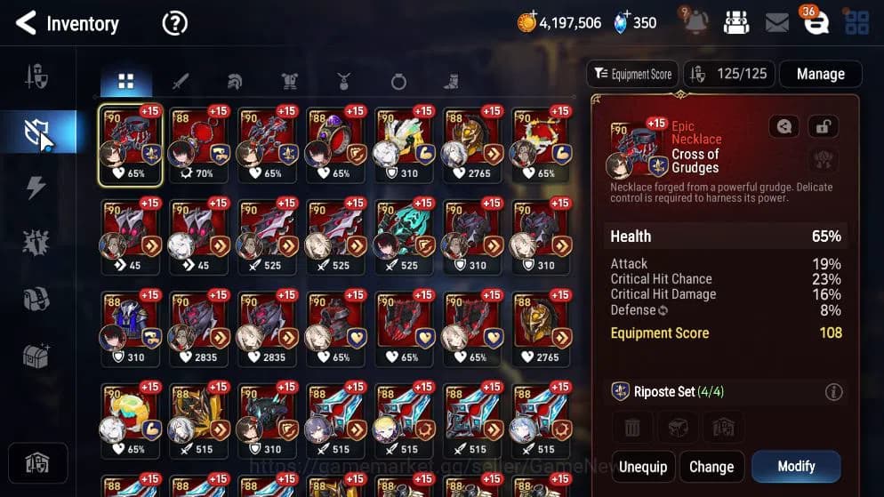 Epic Seven Accounts GLOBAL UNVERIF|NewEra|10 ML(Salome,LOT Scales,RO L image 10