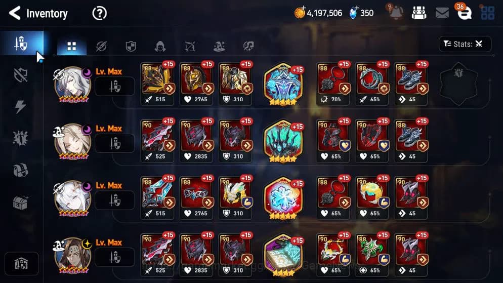 Epic Seven Accounts GLOBAL UNVERIF|NewEra|10 ML(Salome,LOT Scales,RO L image 11