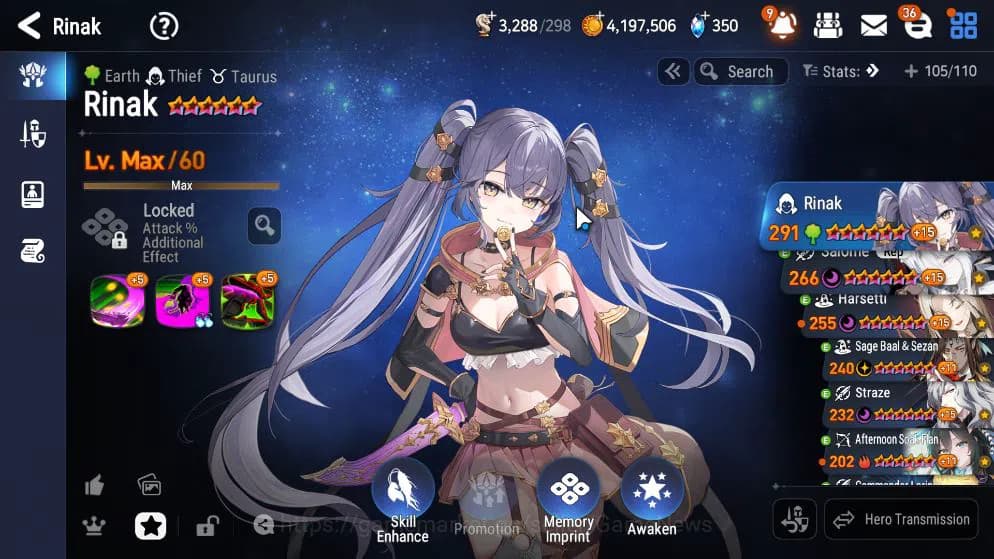 Epic Seven Accounts GLOBAL UNVERIF|NewEra|10 ML(Salome,LOT Scales,RO L image 2