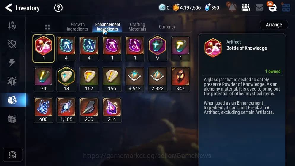 Epic Seven Accounts GLOBAL UNVERIF|NewEra|10 ML(Salome,LOT Scales,RO L image 5