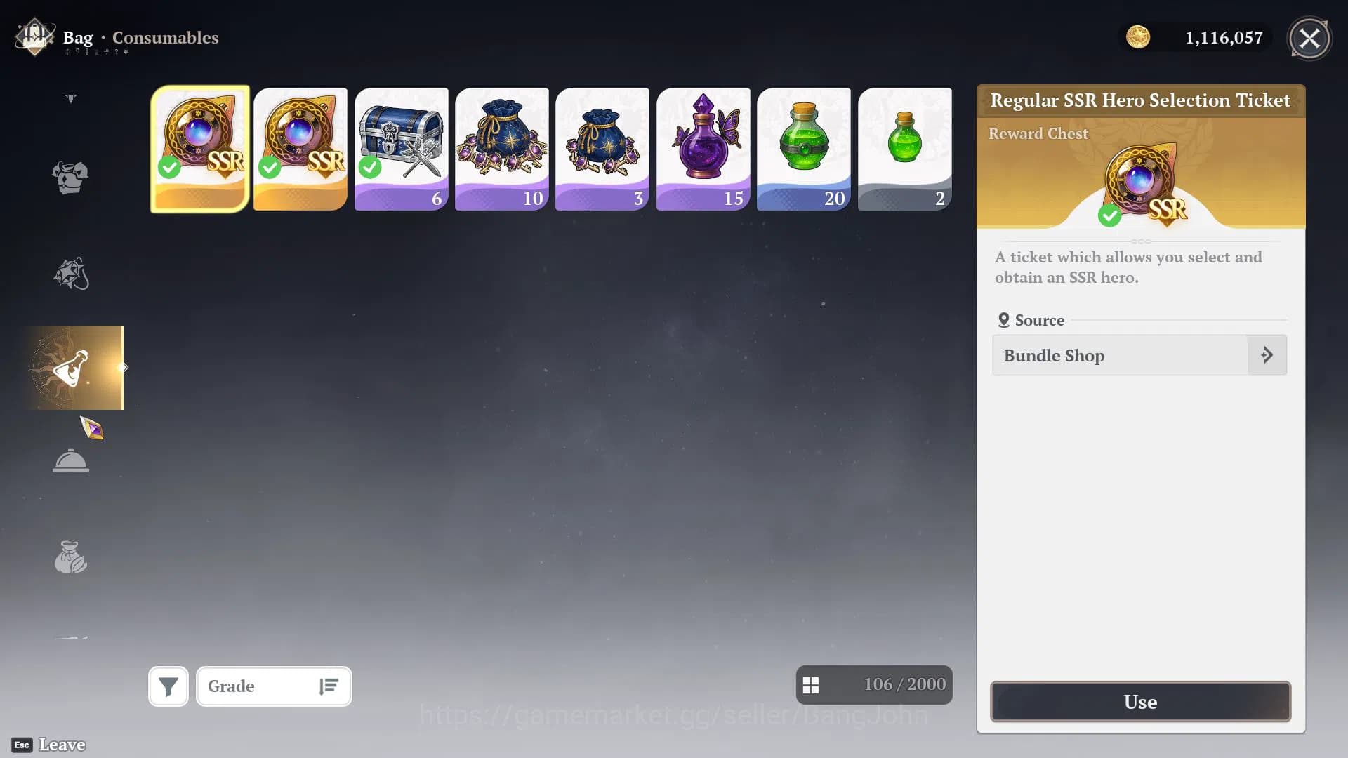 The Seven Deadly Sins: Origin Accounts EU Fresh Starter Lv2 WL1 | 2SSR Escanor + Guila (S image 6