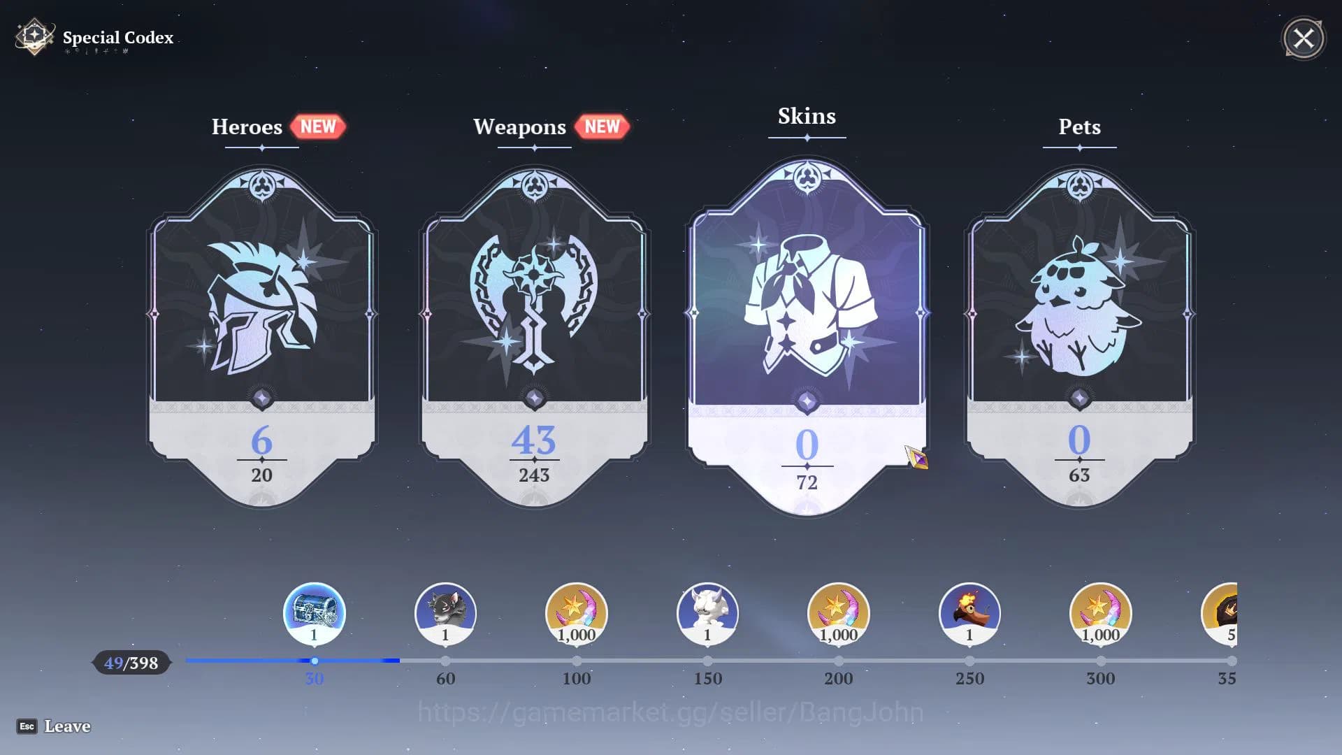 The Seven Deadly Sins: Origin Accounts EU Fresh Starter Lv2 WL1 | 2SSR Escanor + Guila (S image 9