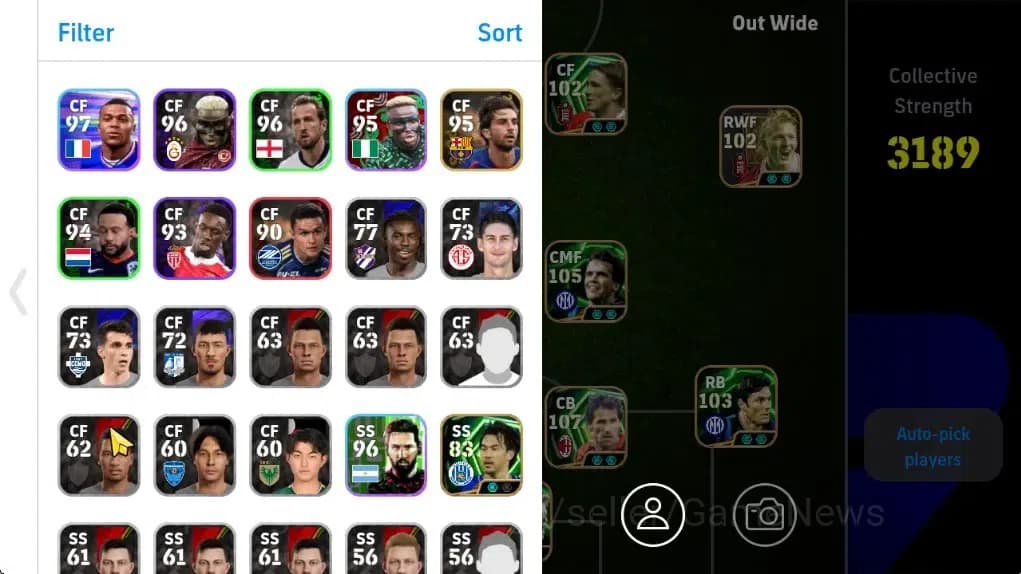 eFootball Accounts Android|Franco Baresi,Lothar Mattaus,Oliver Kahn,G image 2