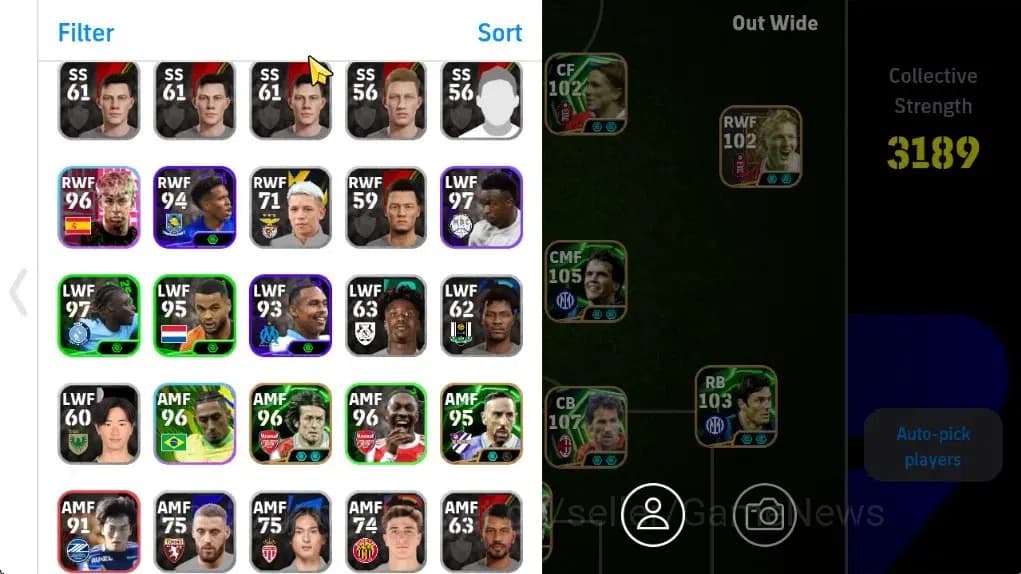 eFootball Accounts Android|Franco Baresi,Lothar Mattaus,Oliver Kahn,G image 3