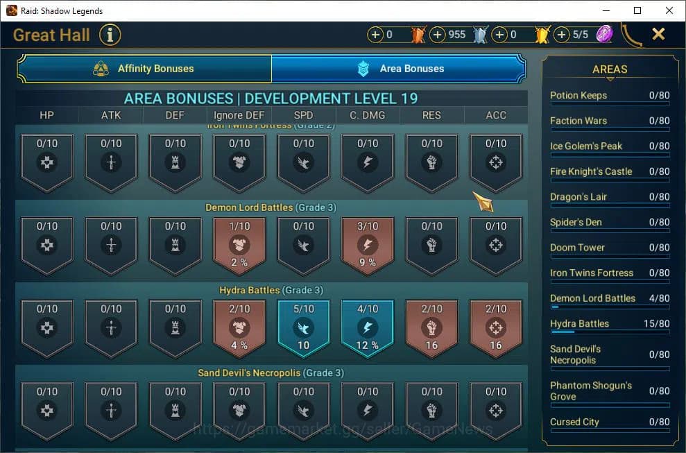 Raid: Shadow Legends Accounts Lv78 3,9M Power|3 Mythic(Embrys,L Mikage,Gharol)|7 image 10