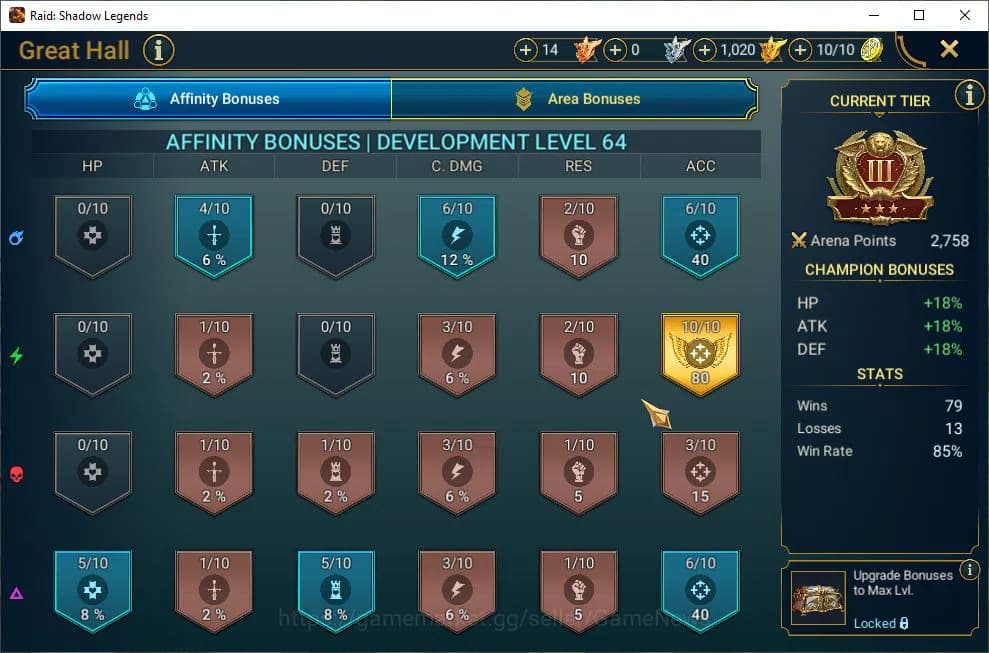 Raid: Shadow Legends Accounts Lv78 3,9M Power|3 Mythic(Embrys,L Mikage,Gharol)|7 image 11