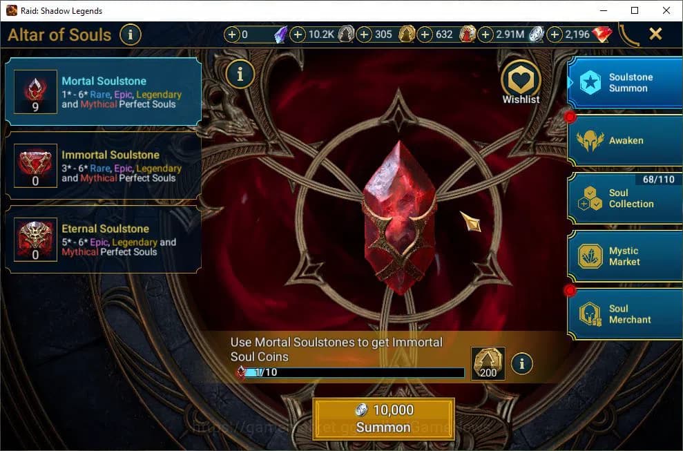 Raid: Shadow Legends Accounts Lv78 3,9M Power|3 Mythic(Embrys,L Mikage,Gharol)|7 image 8