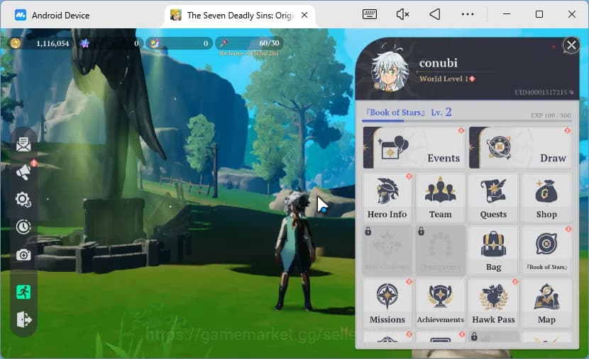 The Seven Deadly Sins: Origin Accounts EUROPE|FreshStarterLvl|3SSR|Escanor,Guila,Jericho+ image 7