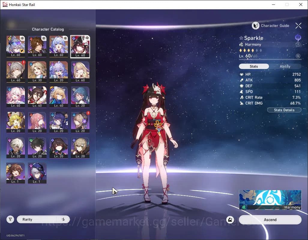 Honkai Star Rail Accounts ASIA|TL 42|3 Limited|Sparke,Silver Wolf 999,Robin| image 10