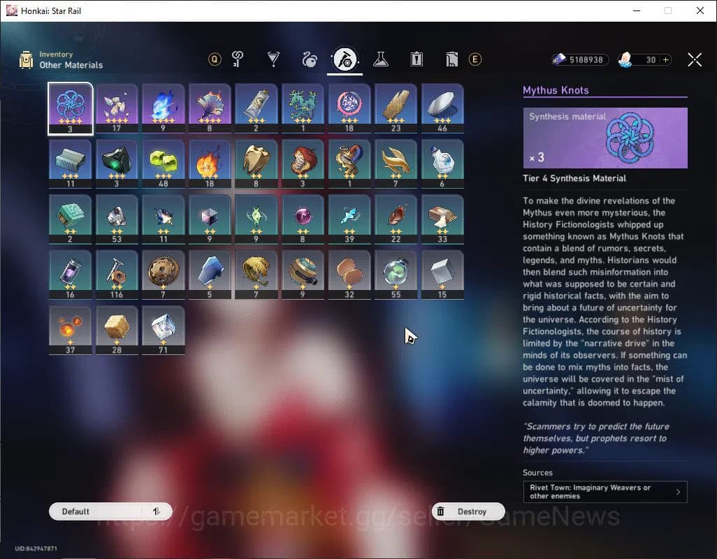 Honkai Star Rail Accounts ASIA|TL 42|3 Limited|Sparke,Silver Wolf 999,Robin| image 6
