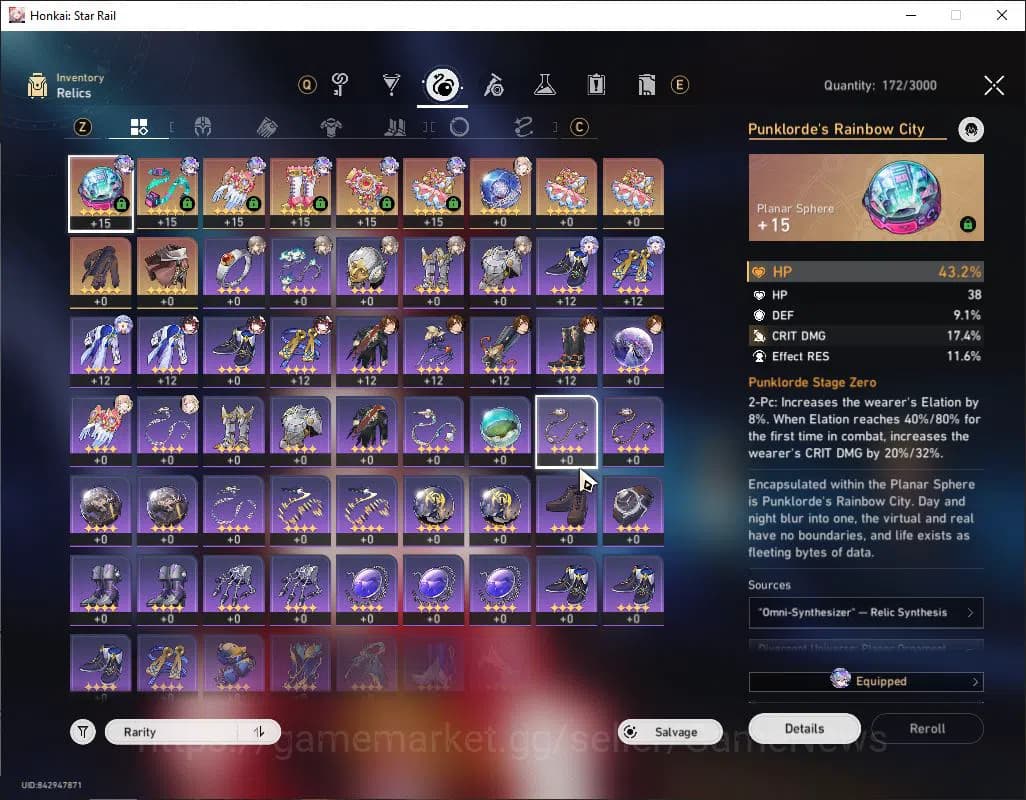 Honkai Star Rail Accounts ASIA|TL 42|3 Limited|Sparke,Silver Wolf 999,Robin| image 7