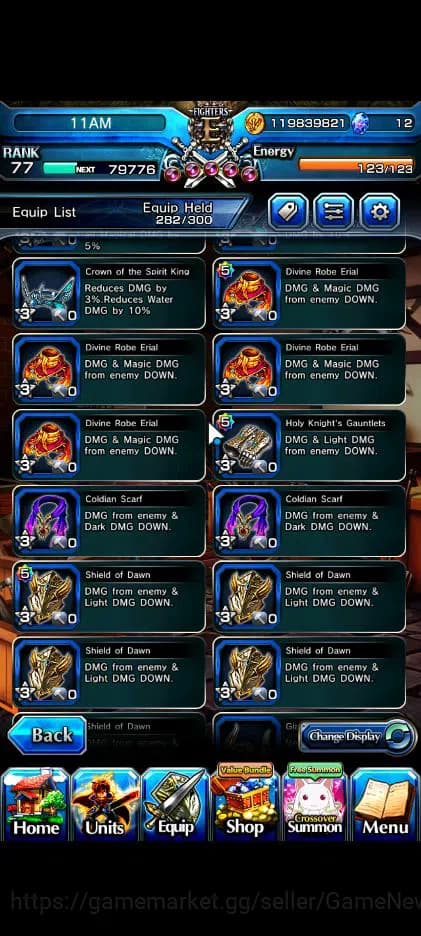 Grand Summoners Accounts Global|Rank 77|17 Ascend|InumutaTW,EmiyaTW,Summer image 11