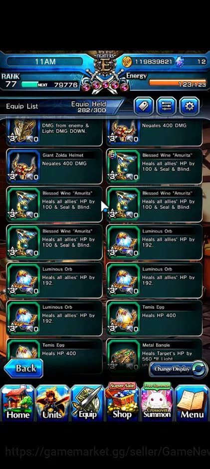 Grand Summoners Accounts Global|Rank 77|17 Ascend|InumutaTW,EmiyaTW,Summer image 12