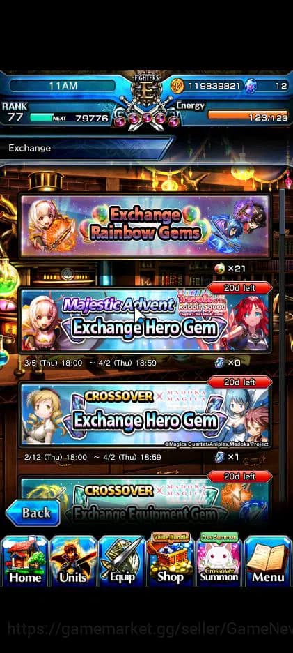 Grand Summoners Accounts Global|Rank 77|17 Ascend|InumutaTW,EmiyaTW,Summer image 14