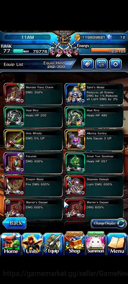 Grand Summoners Accounts Global|Rank 77|17 Ascend|InumutaTW,EmiyaTW,Summer image 7