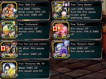 Grand Summoners Accounts Global|Rank 140|1 Sp.Art|16 Ascend|Inumuta,WH FenT image 9