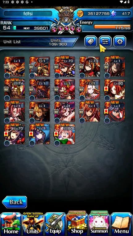 Grand Summoners Accounts GLOBAL | Ascend 19 | Saitama TW, Houka TW, S Miyu image 4