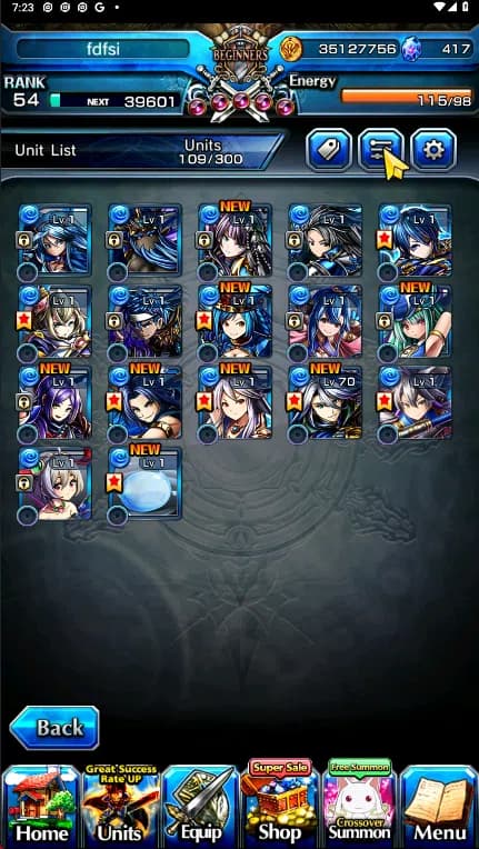 Grand Summoners Accounts GLOBAL | Ascend 19 | Saitama TW, Houka TW, S Miyu image 5