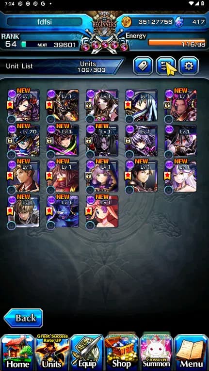 Grand Summoners Accounts GLOBAL | Ascend 19 | Saitama TW, Houka TW, S Miyu image 8