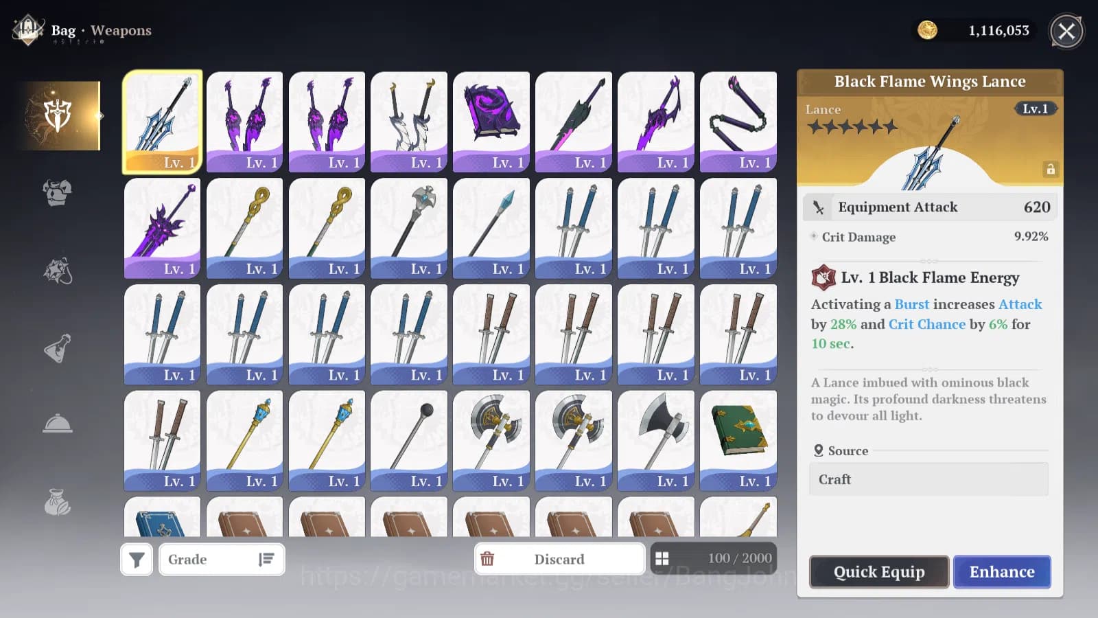 The Seven Deadly Sins: Origin Accounts EUROPE|Fresh Starter Lvl 2|2 SSR|Escanor,Guila&5SR image 3