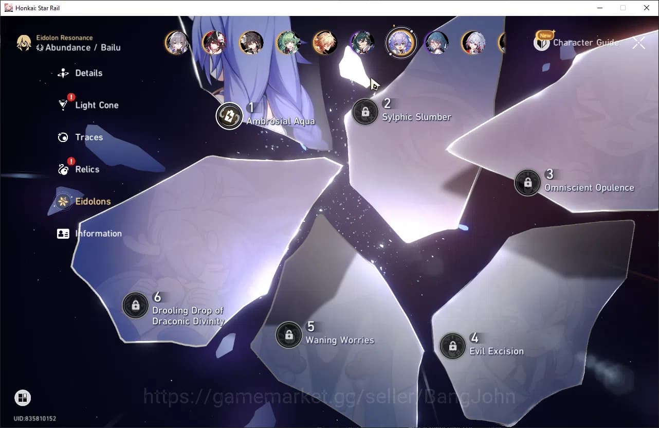 Honkai Star Rail Accounts Asia TL 68 | 15 Limit | Prime Team SW999 + Sign | image 12