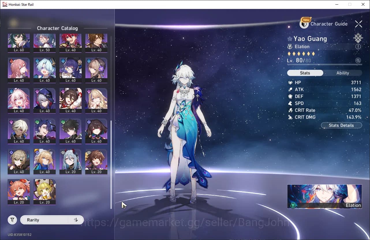 Honkai Star Rail Accounts Asia TL 68 | 15 Limit | Prime Team SW999 + Sign | image 14
