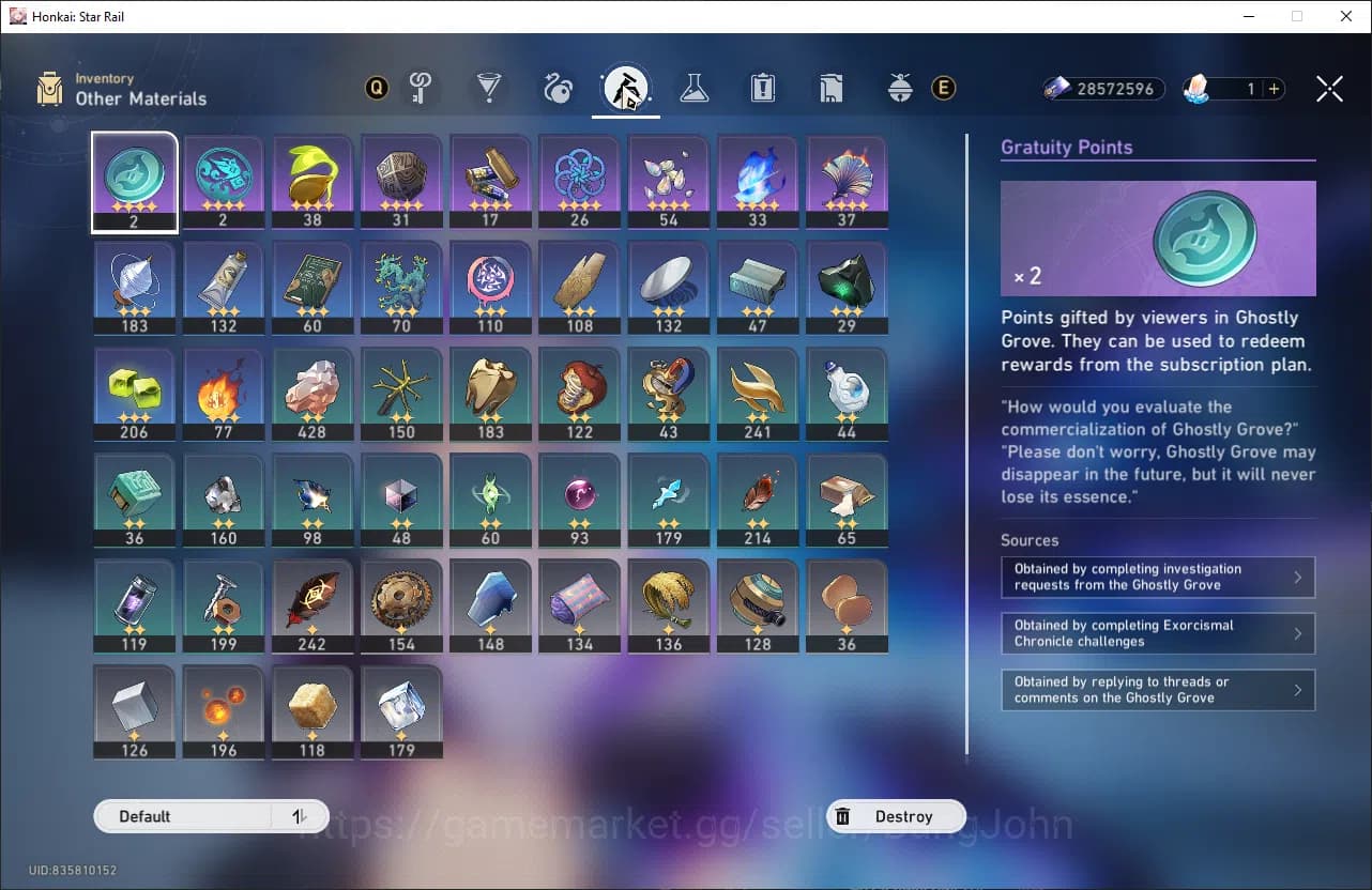 Honkai Star Rail Accounts Asia TL 68 | 15 Limit | Prime Team SW999 + Sign | image 8