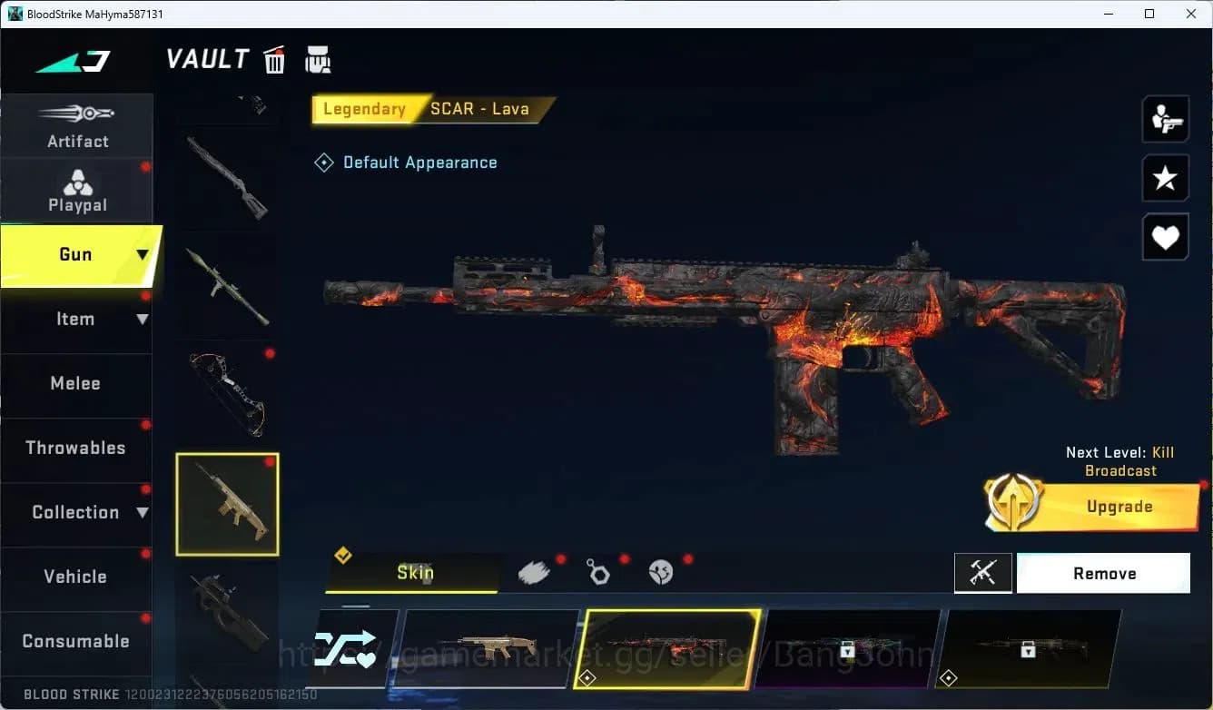 Blood Strike Accounts ASIA| 7DS Oslo Playpal | 2 7DS Collab Guns | 2 BLE image 6