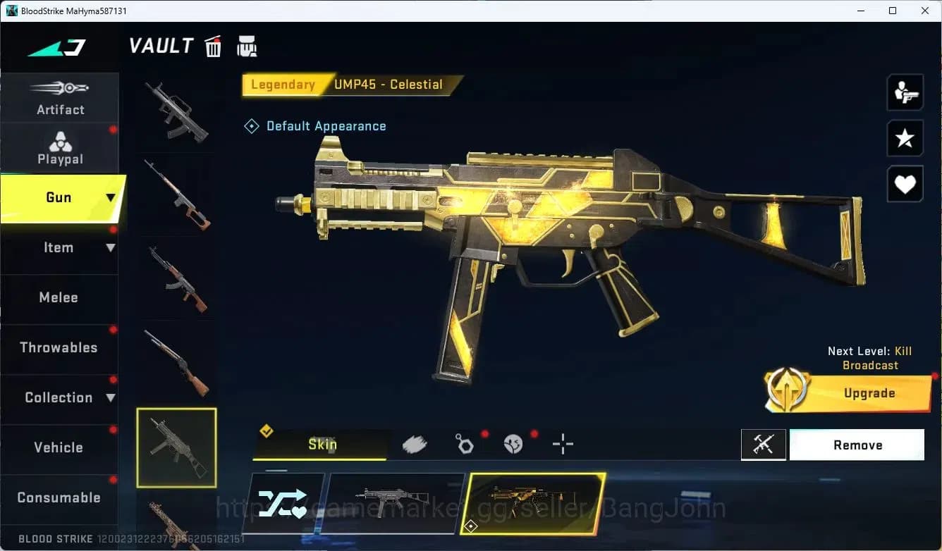 Blood Strike Accounts ASIA| 7DS Oslo Playpal | 2 7DS Collab Guns | 2 BLE image 8