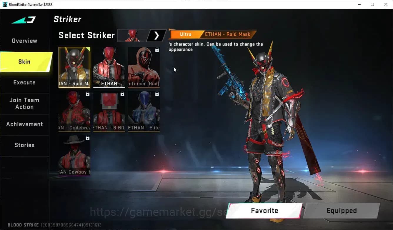 Blood Strike Accounts ASIA|ULTRA,ETHAN,M4A1|LEGENDARY SKIN 3 MORE DETAIL image 12