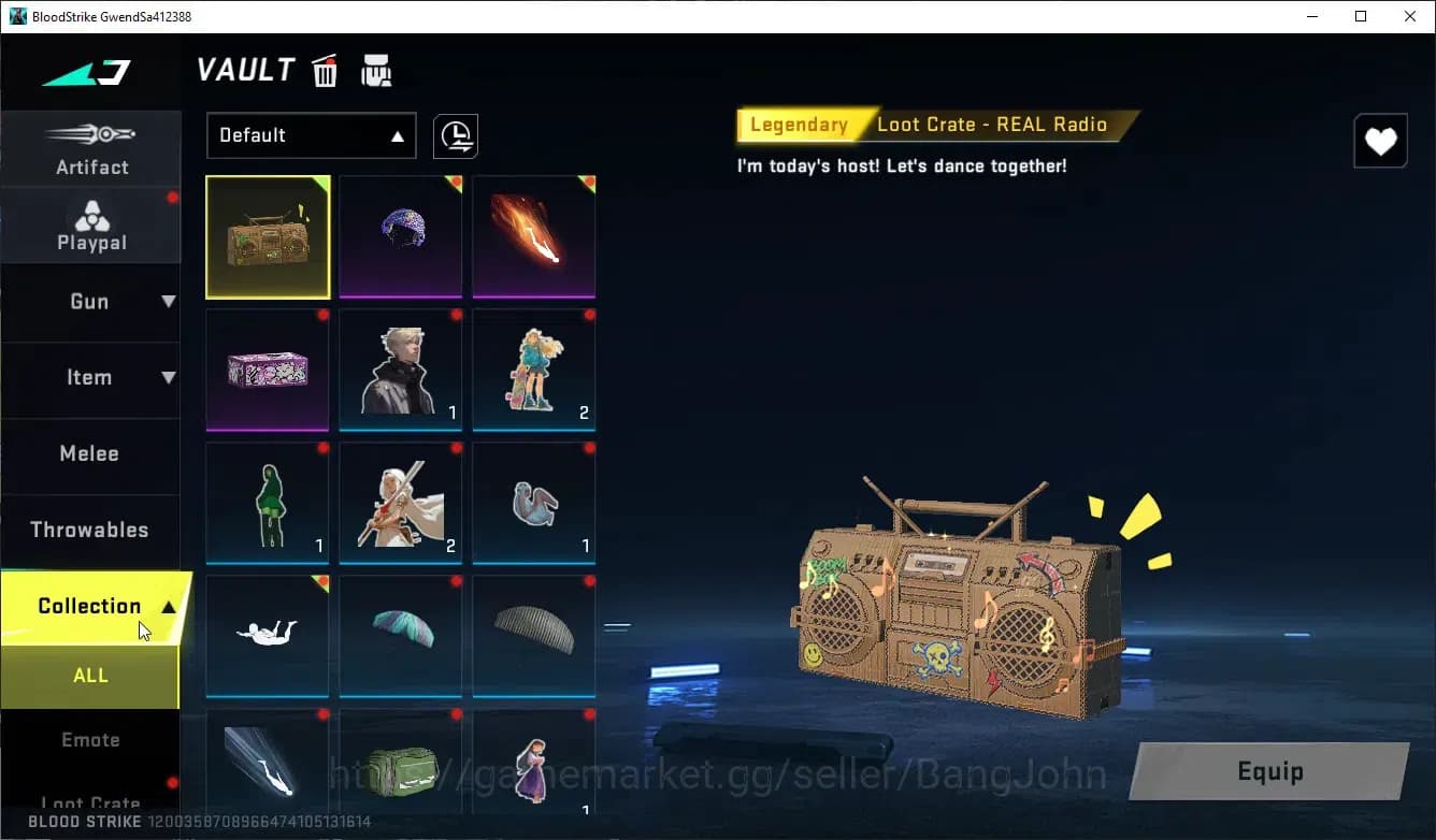 Blood Strike Accounts ASIA|ULTRA,ETHAN,M4A1|LEGENDARY SKIN 3 MORE DETAIL image 3