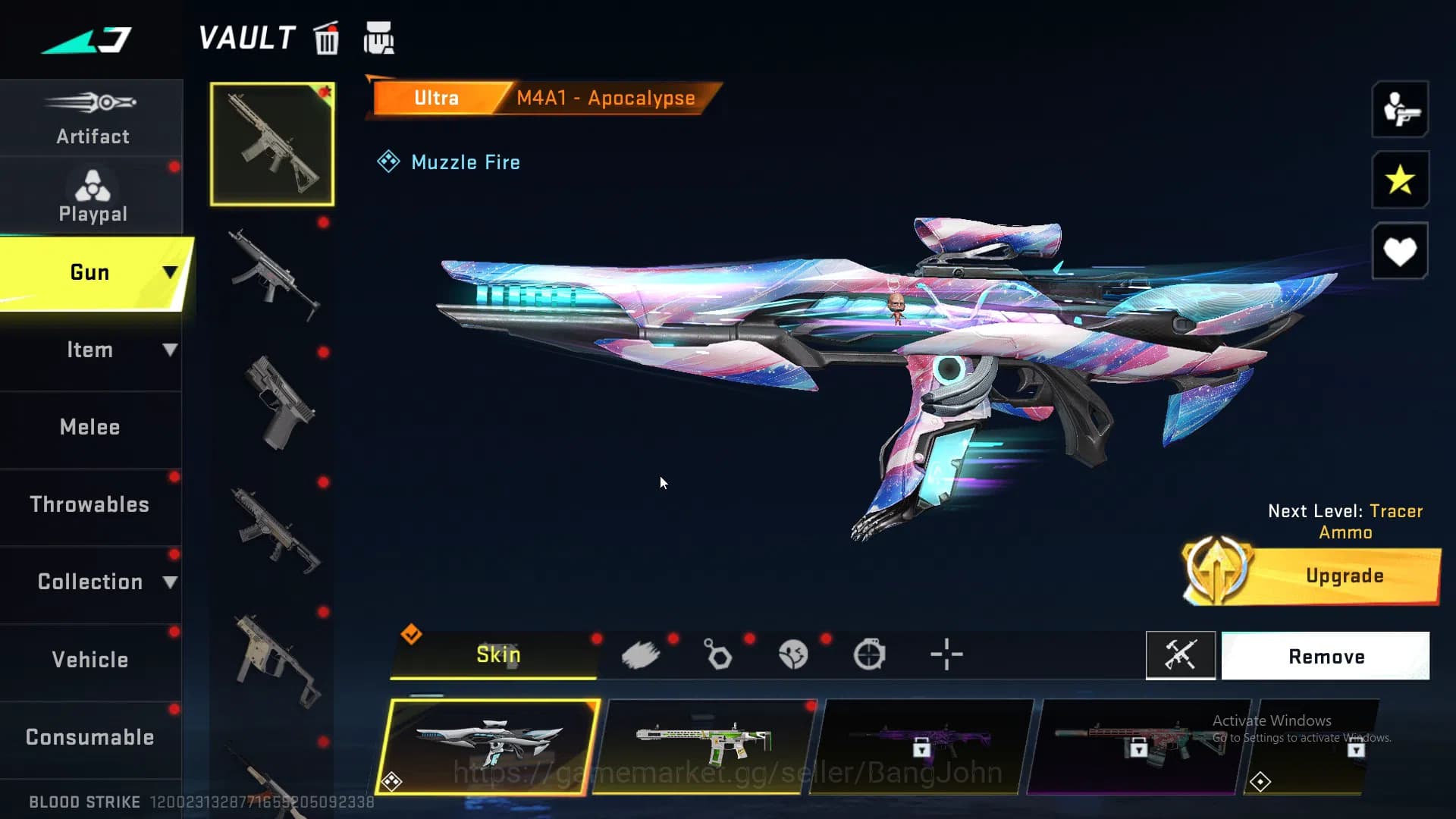 Blood Strike Accounts ASIA|COLLAB=KAG-6|ULTRA=ORIGIN-12,M4A1 AND 9 SKIN image 2