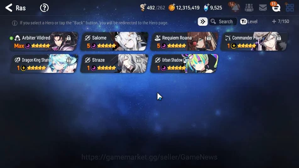 Epic Seven Accounts GLOBAL Unverif|New Era|6 ML(Salome,DK Sharun,US Ch image 2