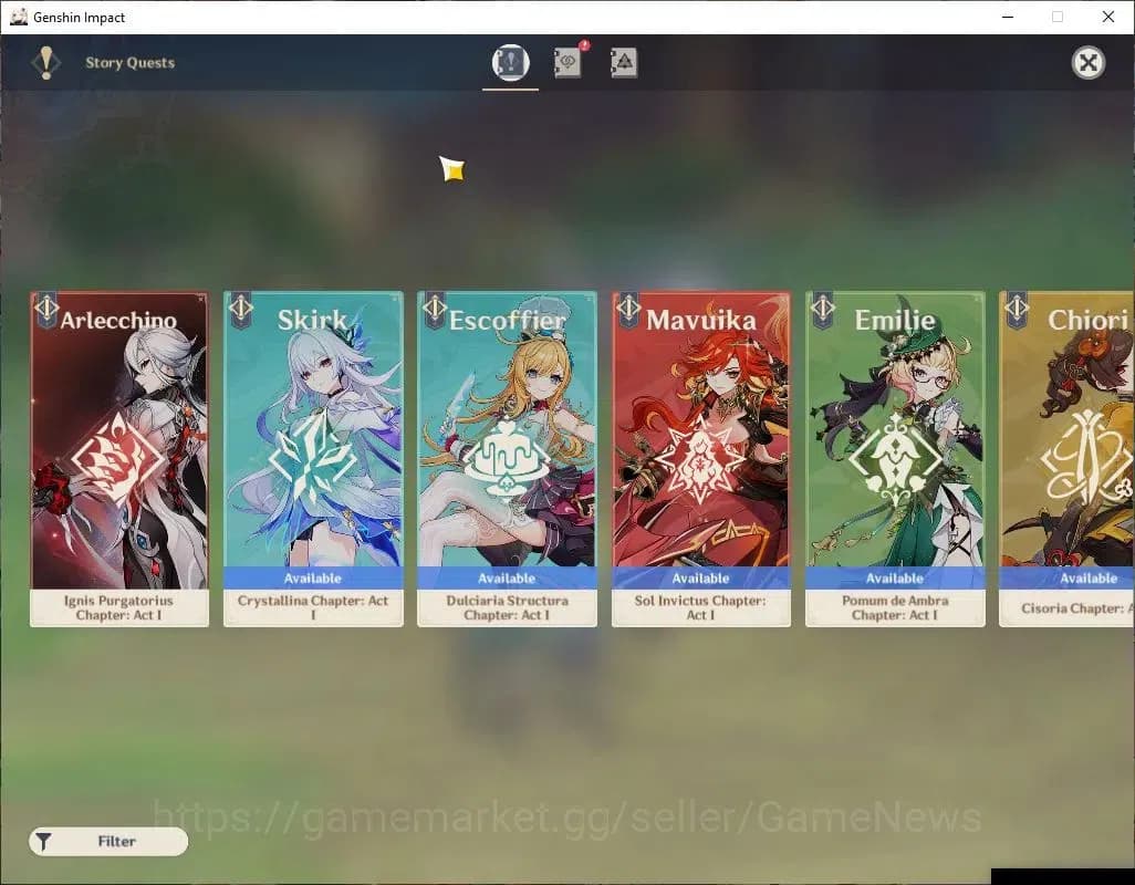 Genshin Impact Accounts ASIA|AR 55|4 Limited+1(*5Weapon)|Zibai,Durin,Kinic image 11